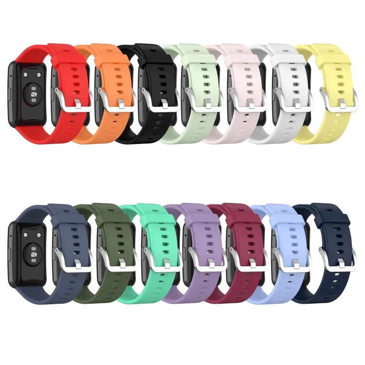 SYA0023388_B2.webp Solid Color Silicone Watch Band - Image 3