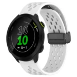 20mm Folding Magnetic Clasp Silicone Watch Band