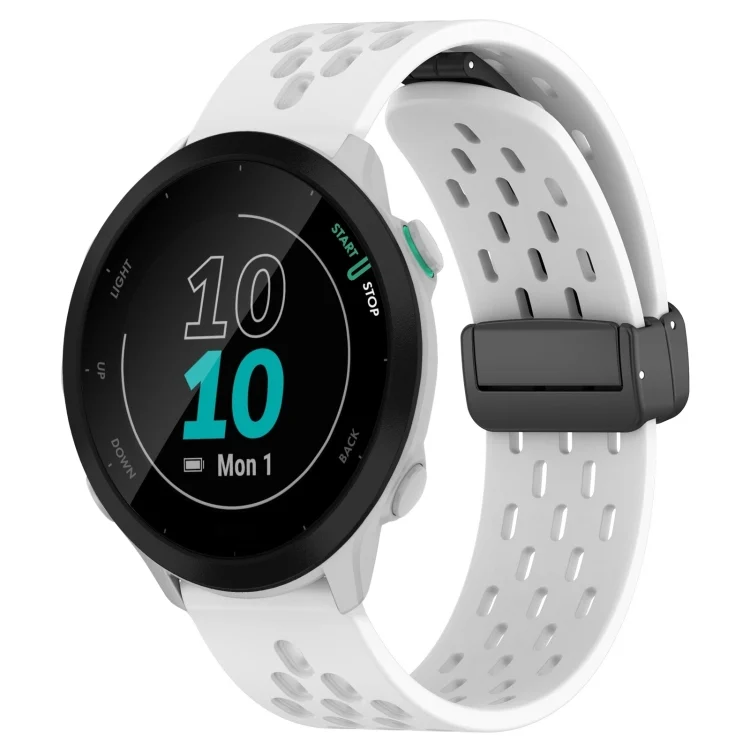 20mm Folding Magnetic Clasp Silicone Watch Band