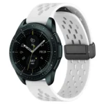 20mm Folding Magnetic Clasp Silicone Watch Band
