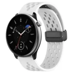 20mm Folding Magnetic Clasp Silicone Watch Band