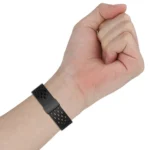 20mm Folding Magnetic Clasp Silicone Watch Band - Image 6
