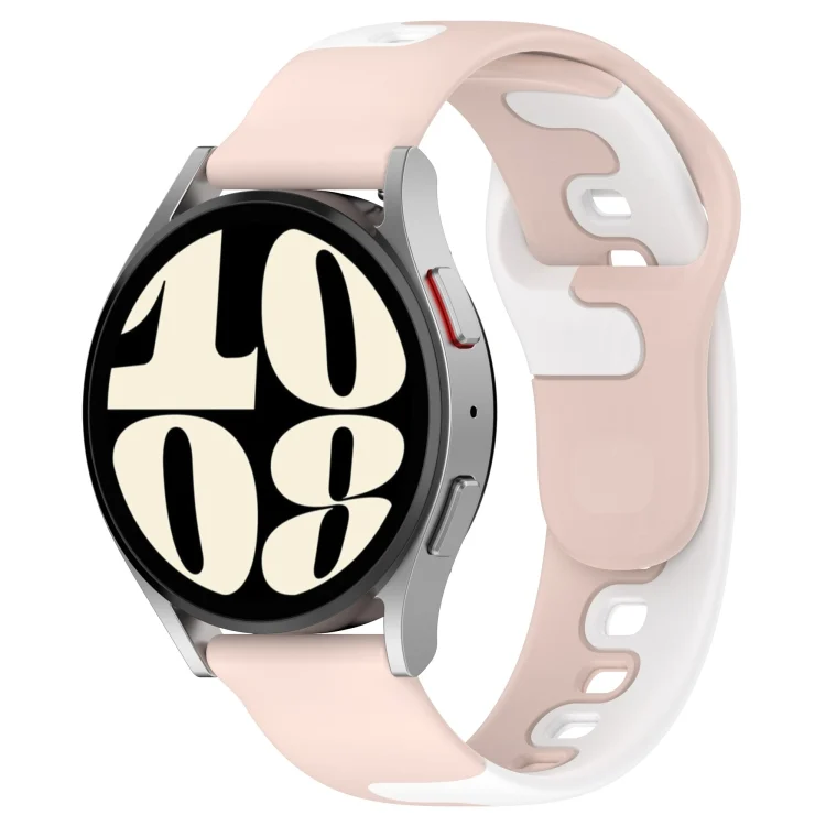 20mm Double Color Silicone Watch Band