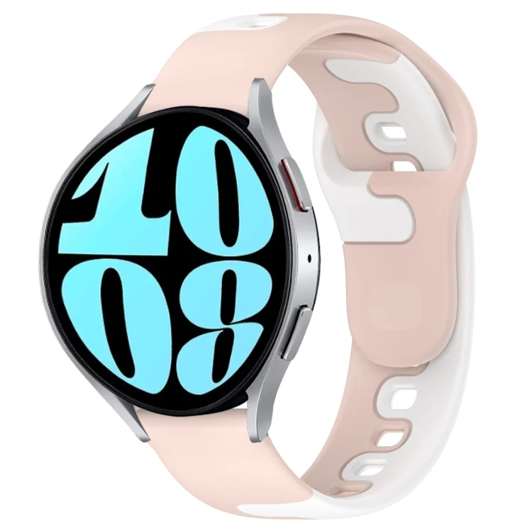 20mm Double Color Silicone Watch Band