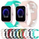 20mm Double Color Silicone Watch Band - Image 2