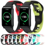 20mm Double Color Silicone Watch Band - Image 2