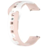 22mm Double Color Silicone Watch Band - Image 8