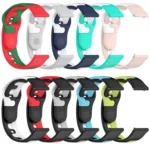 22mm Double Color Silicone Watch Band - Image 4