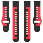 22mm Double Color Silicone Watch Band - Image 5