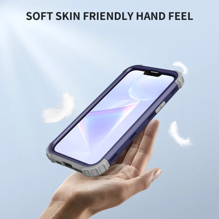 SYA002343504A_5.webp 3 in 1 Silicone Hybrid PC Shockproof Phone Case, For iPhone 15 Pro Max, For iPhone 15 Pro, For iPhone 15 Plus, For iPhone 15 - Image 6