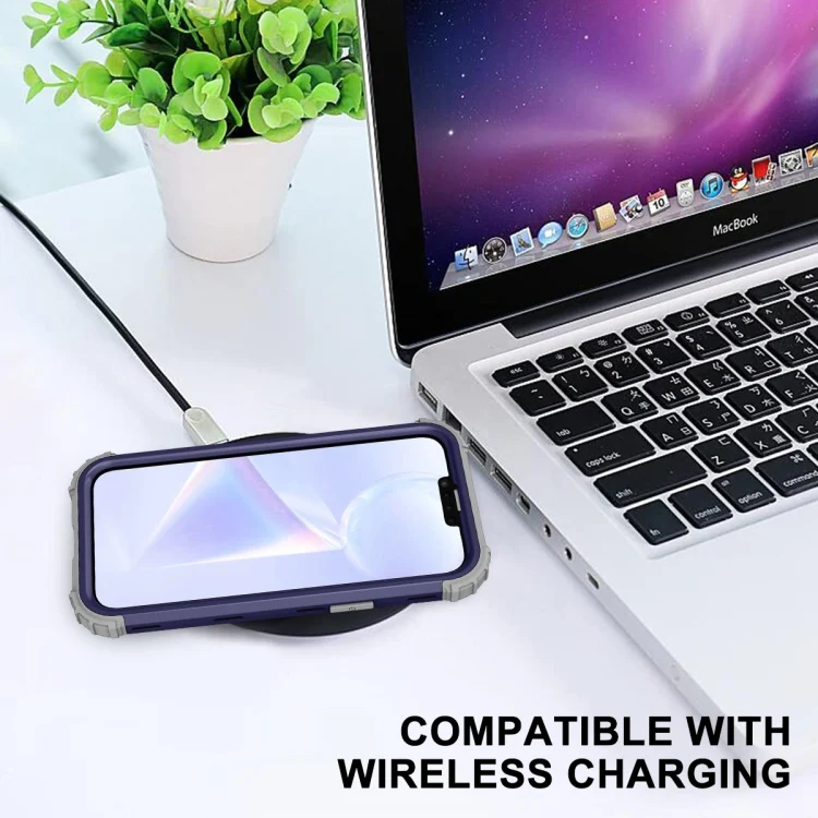 SYA002343504A_6.webp 3 in 1 Silicone Hybrid PC Shockproof Phone Case, For iPhone 15 Pro Max, For iPhone 15 Pro, For iPhone 15 Plus, For iPhone 15 - Image 7