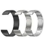 22mm I-Shaped Titanium Alloy Watch Band - Image 4