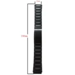22mm I-Shaped Titanium Alloy Watch Band - Image 6