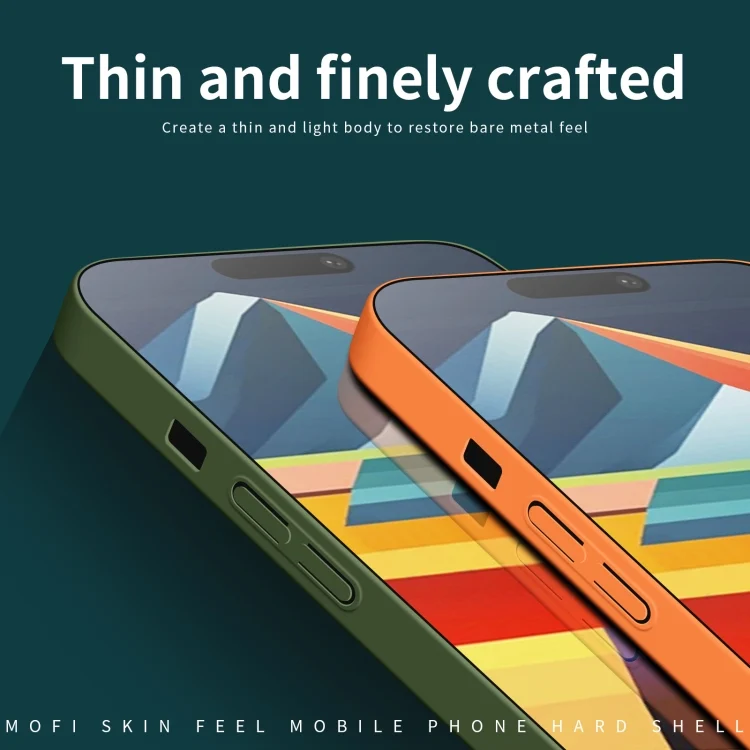 SYA002349501A_4.webp MOFI Qin Series Skin Feel All-inclusive Silicone Phone Case, For iPhone 15 Pro Max, For iPhone 15 Pro - Image 6