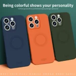 MOFI Qin Series Skin Feel All-inclusive Silicone Phone Case, For iPhone 15 Pro Max, For iPhone 15 Pro - Image 8