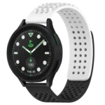 20mm Holes Breathable 3D Dots Silicone Watch Band