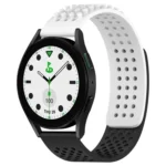 20mm Holes Breathable 3D Dots Silicone Watch Band