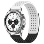20mm Holes Breathable 3D Dots Silicone Watch Band