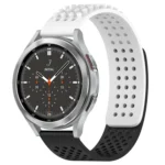 20mm Holes Breathable 3D Dots Silicone Watch Band