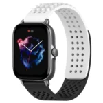 20mm Holes Breathable 3D Dots Silicone Watch Band