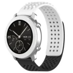 20mm Holes Breathable 3D Dots Silicone Watch Band
