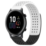 20mm Holes Breathable 3D Dots Silicone Watch Band