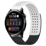 22mm Holes Breathable 3D Dots Silicone Watch Band