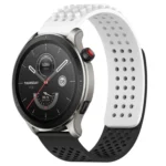 22mm Holes Breathable 3D Dots Silicone Watch Band