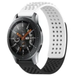 22mm Holes Breathable 3D Dots Silicone Watch Band