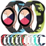 Double Color Silicone Watch Band - Image 2