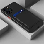 Skin Feel Card Contrast Color Button TPU Phone Case, For iPhone 15 - Image 7
