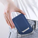 Skin Feel Card Contrast Color Button TPU Phone Case, For iPhone 15 - Image 4