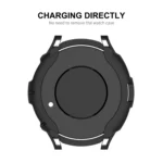 ENKAY Hat-Prince 2 in 1 TPU Armor Watch Case + 0.2mm 9H Tempered Glass Screen Protector - Image 4