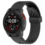 Quick Release Holes Magnetic Buckle Silicone Watch Band