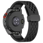 Quick Release Holes Magnetic Buckle Silicone Watch Band - Image 6