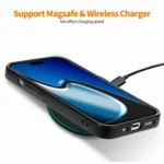 ENKAY Fiber Leather Skin PC Phone Case with High Aluminum-silicon Glass Film, For iPhone 14 Plus, For iPhone 14, For iPhone 14 Pro, For iPhone 14 Pro Max - Image 4