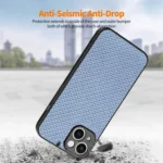 ENKAY Fiber Leather Skin PC Phone Case with High Aluminum-silicon Glass Film, For iPhone 14 Plus, For iPhone 14, For iPhone 14 Pro, For iPhone 14 Pro Max - Image 7