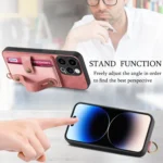 Retro Cross Wristband Wallet Leather Back Phone Case, For iPhone 14 Pro, For iPhone 14 Pro Max - Image 6