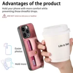 Retro Cross Wristband Wallet Leather Back Phone Case, For iPhone 14 Pro, For iPhone 14 Pro Max - Image 8