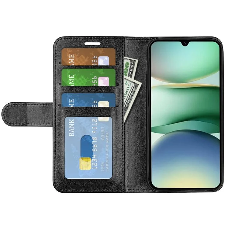 SYA002359833A_3.webp R64 Texture Horizontal Flip Leather Phone Case, For Redmi A5 4G 173.3mm, For Redmi Note 14S 4G, For Redmi Note 14 4G 164.84mm, For Xiaomi 15 Ultra, For Xiaomi Poco X7 Pro - Image 5