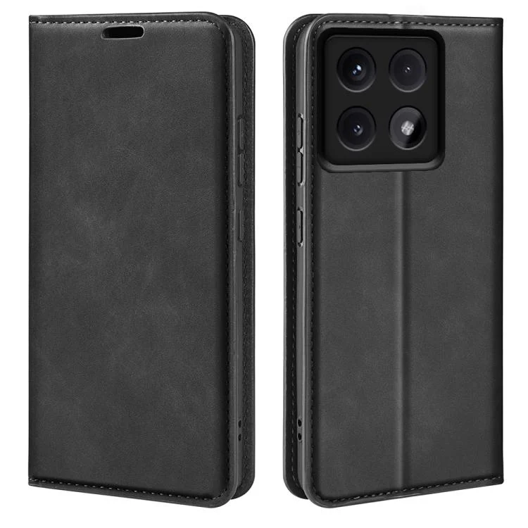 Retro-skin Magnetic Suction Leather Phone Case, For Xiaomi 14T Pro, For Xiaomi 14T, For Xiaomi Redmi 14C 4G, For Xiaomi Redmi K70 Ultra