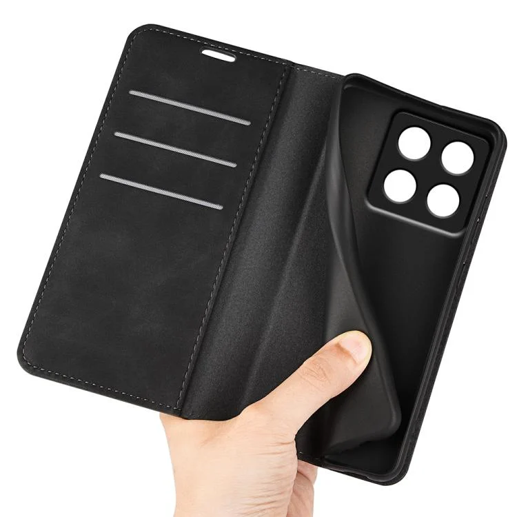 SYA002359922A_5.webp Retro-skin Magnetic Suction Leather Phone Case, For Xiaomi 14T Pro, For Xiaomi 14T, For Xiaomi Redmi 14C 4G, For Xiaomi Redmi K70 Ultra - Image 7