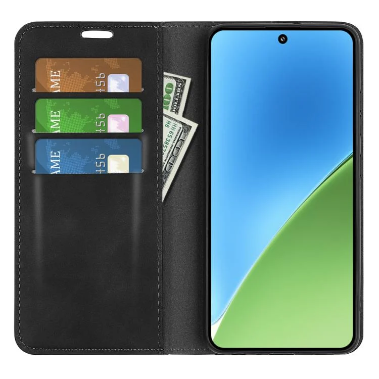 SYA002359923A_3.webp Retro-skin Magnetic Suction Leather Phone Case, For Xiaomi 15, For Xiaomi Redmi Note 14 5G, For Xiaomi Redmi Note 14 Pro+ 5G, For Xiaomi Redmi Note 14 Pro 5G - Image 5