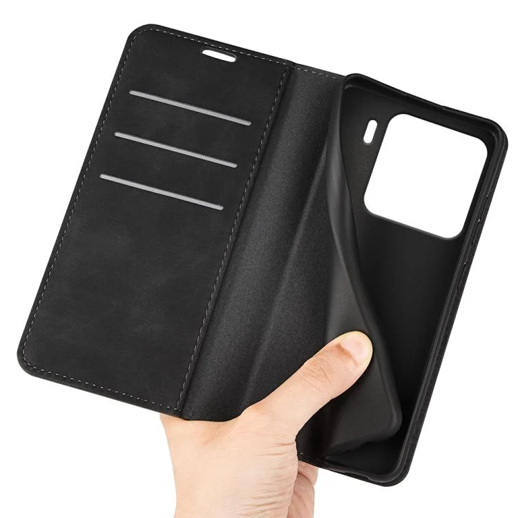 SYA002359923A_5.webp Retro-skin Magnetic Suction Leather Phone Case, For Xiaomi 15, For Xiaomi Redmi Note 14 5G, For Xiaomi Redmi Note 14 Pro+ 5G, For Xiaomi Redmi Note 14 Pro 5G - Image 7