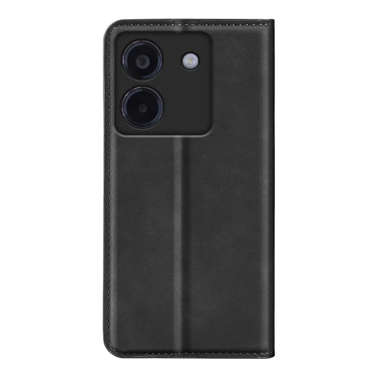 SYA002359927A_2.webp Retro-skin Magnetic Suction Leather Phone Case, For Xiaomi Poco M7 Pro 5G, For Xiaomi Redmi Note 14 Pro 4G, For Redmi Note 14 4G 163.25mm, For Xiaomi 15 Pro - Image 4