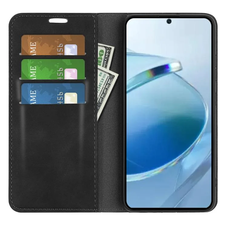 SYA002359935A_3.webp Retro-skin Magnetic Suction Leather Phone Case, For Redmi 15C 4G EU / 15C 5G 173.1mm, For Redmi A5 4G 173.3mm, For Redmi Note 14S 4G, For Redmi K80 Pro / Poco F7 Ultra - Image 5