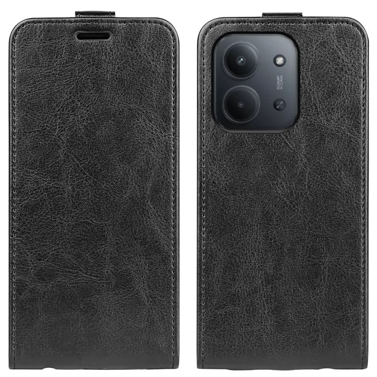 R64 Texture Single Vertical Flip Leather Phone Case, For Redmi 15C 4G EU / 15C 5G 173.1mm, For Redmi A5 4G 173.3mm, For Redmi Note 14S 4G, For Redmi K80 Pro / Poco F7 Ultra...