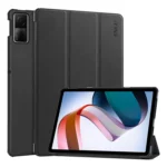 ENKAY Tri-fold Custer Texture Leather Smart Tablet Case, For Redmi Pad SE 11.0
