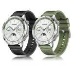 Nylon Silicone Leather Watch Band - Image 3