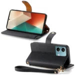 Love Zipper Lanyard Leather Phone Case, For Xiaomi Redmi Note 13 5G, For Xiaomi Redmi Note 13 Pro 5G, For Xiaomi 13T - Image 7